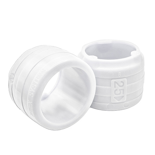 Гильза радиальная PE 20 (10 шт), белый,RTP