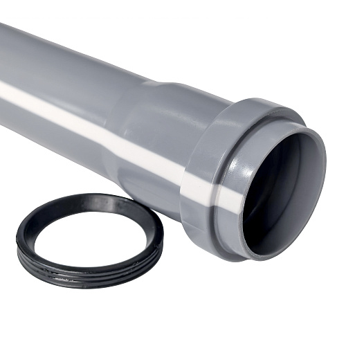 Труба ВК ПП 32х1,8х3000, серый,РТП