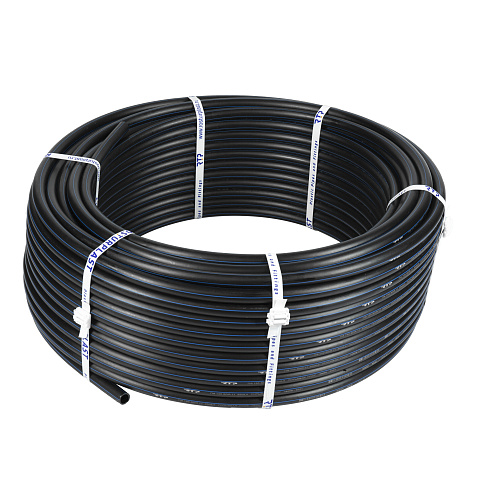 Труба ПНД питьевая напорная ПЭ100 25х2,0х 50, SDR13,6,PN12,5,черный, РТП