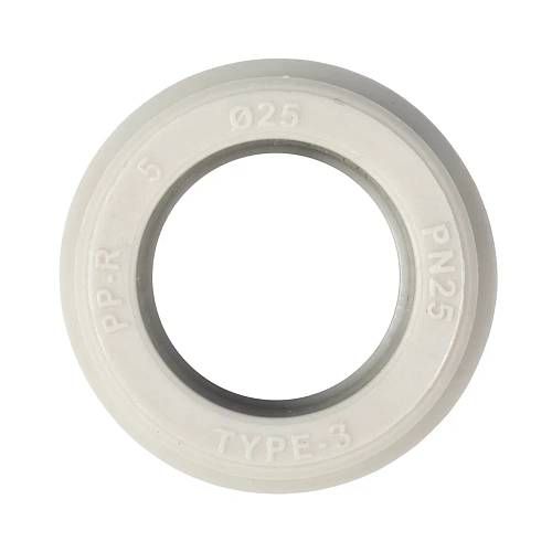 Муфта комбинированная PPR внутренняя резьба 25х3/4, серый, РТП