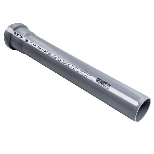 Труба ВК ПП 40х1,8х250,серый, РТП