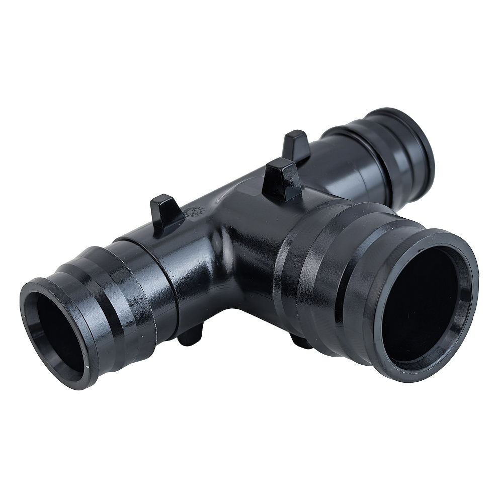 Тройник переходной радиальный PPSU 20x25x20, черный,RTP