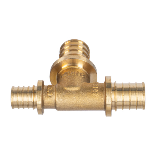 Тройник переходной аксиальный, латунь,20х25х16, желтый, RTP