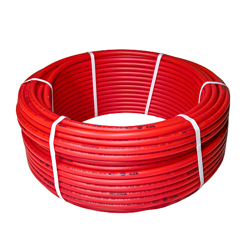 Труба PERT 16х2,0х100, красный, РТП