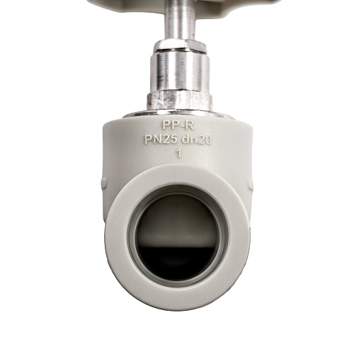 Вентиль в сборе PPR 20х90,  серый, RTP