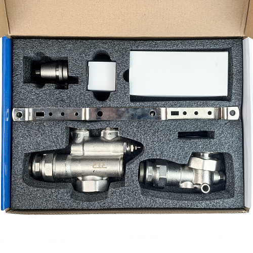 Насосно-смесительный узел для коллектора (без насоса) 1"х1 1/2", RTP