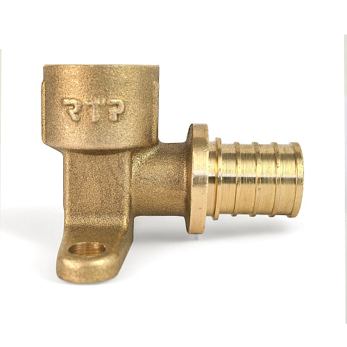 Водорозетка аксиальная, латунь, внутренняя резьба,20х1/2", желтый, RTP