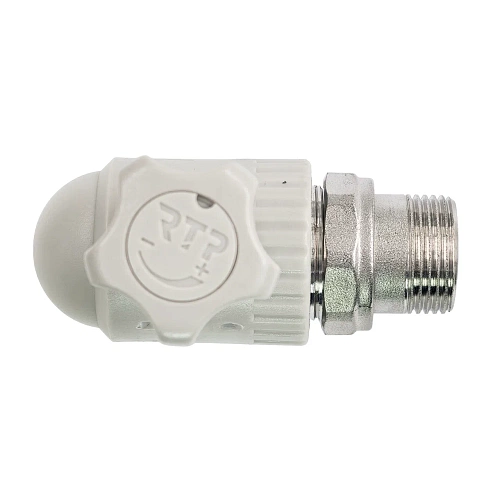 Кран шаровой для радиатора угловой PPR 25х3/4, серый, РТП