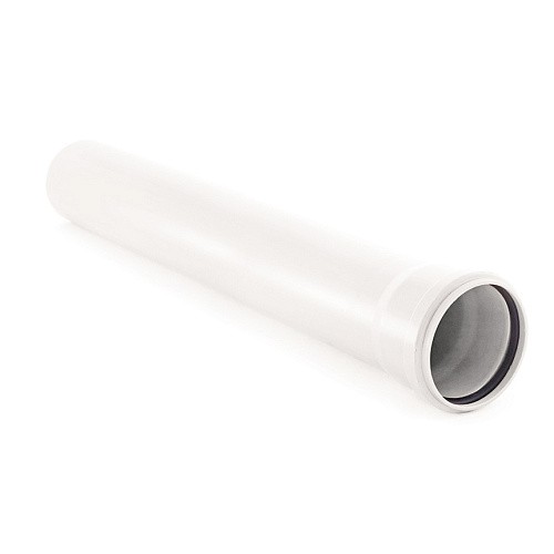 Труба ELITE МК МПП 50х1,8х500, белый, РТП