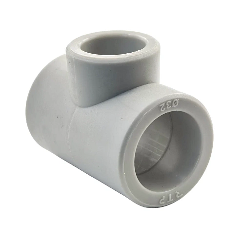 Тройник переходной PPR 32х25х32, PN25 серый, РТП