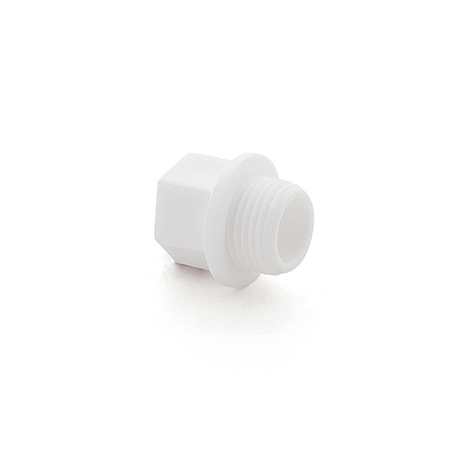 Заглушка резьбовая PPR  3/4", PN25 белый, РТП