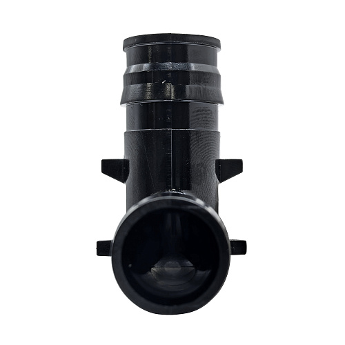 Угольник радиальный PPSU 32, черный,RTP