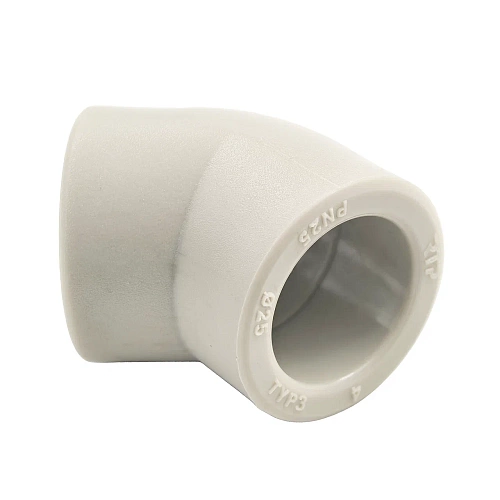 Угольник PPR 25х45, PN25 серый, РТП