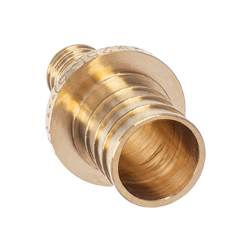 Муфта переходная аксиальная, латунь,16/25, желтый, RTP