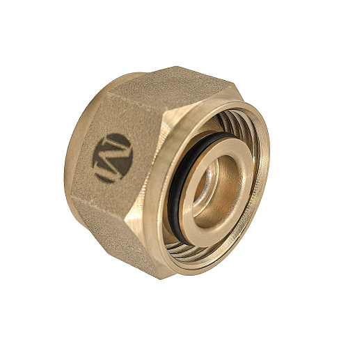 Соединитель евроконус универсальный в т.ч. для металлопластиковых труб латунь 3/4"х16(2,0),RTP