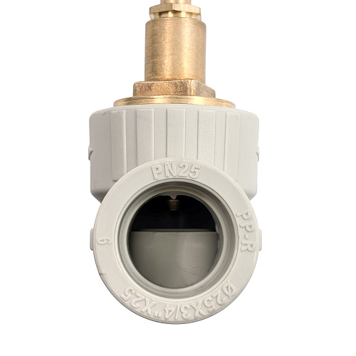 Вентиль в сборе PPR 25х90,  серый, RTP