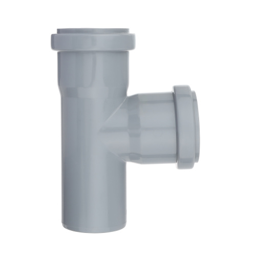 Тройник ВК ПП 50/50х87, серый,РТП