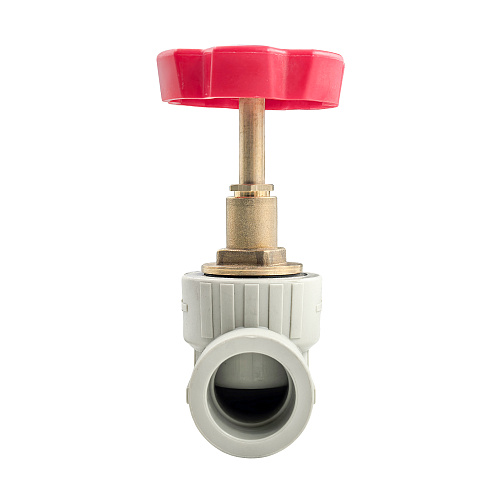 Вентиль в сборе PPR 25х90,  серый, RTP