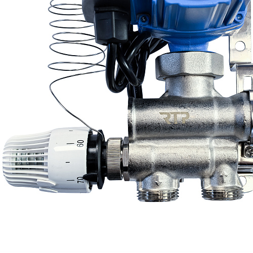 Насосно-смесительный узел для коллектора (без насоса) 1"х1 1/2", RTP