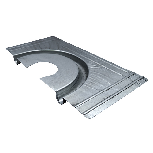 Пластина теплораспределительная поворотная оцинкованная сталь 16 мм 180°х150, RTP