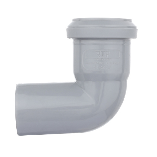 Отвод ВК ПП 40х87, серый,РТП