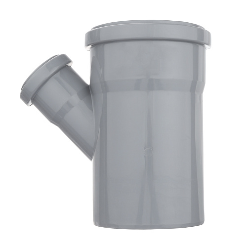 Тройник ВК ПП 110/50х45, серый,РТП