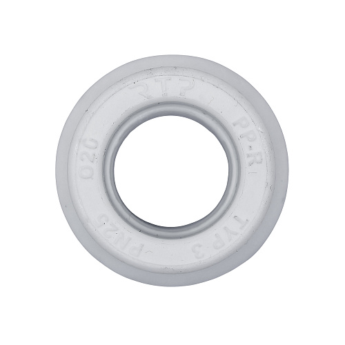 Муфта переходная PPR внутреннее/внутреннее присоединение  25х20, PN25 белый, РТП