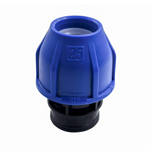 Муфта компрессионная, полипропилен внутренняя резьба 25х 3/4", для полиэтиленовых труб, РТП