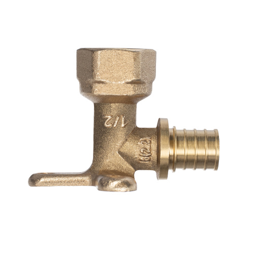 Водорозетка аксиальная, латунь, внутренняя резьба,16х1/2", желтый, RTP