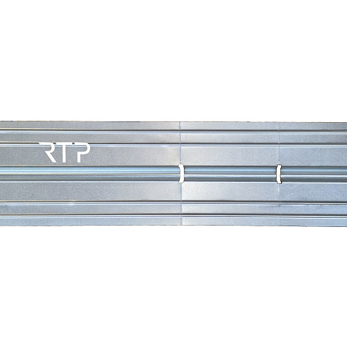 Пластина теплораспределительная прямая оцинкованная сталь 16 мм 125х1000, RTP