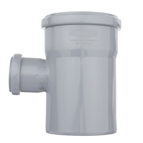 Тройник ВК ПП 110/50х87, серый,РТП