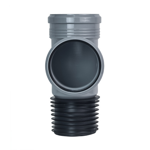 Тройник восстановитель раструба ВК ПП 110/100х96, серый,РТП