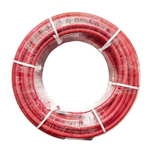 Труба EVOH PE-Xa в гофроизоляции 20х2,8х28, 100м красная, RTP