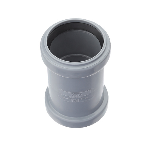 Муфта соединительная (с перегородкой) ВК ПП 50, серый,РТП