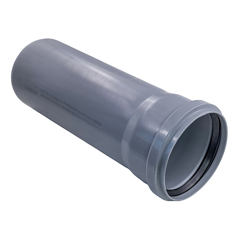 Труба ПИАРКОМ ВК ПП 110х2,2х250, серый