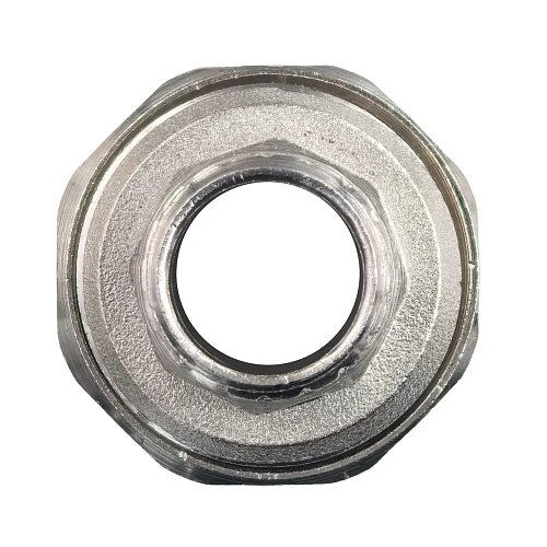 Муфта комбинированная разъемная (Американка) PPR наружная резьба 20х 1/2, серый, RTP