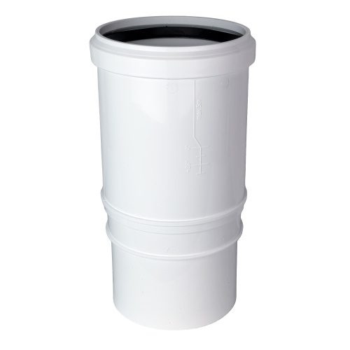 Патрубок ELITE компенсационный МК МПП 160, белый, РТП