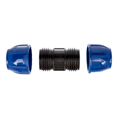 Муфта компрессионная, полипропилен 25, для полиэтиленовых труб, РТП