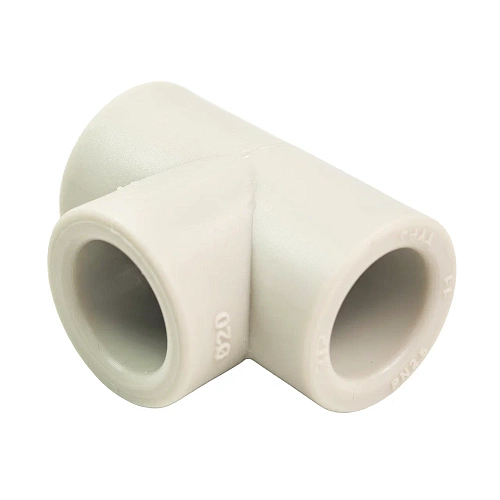 Тройник PPR 20х20х90, PN25 серый, РТП