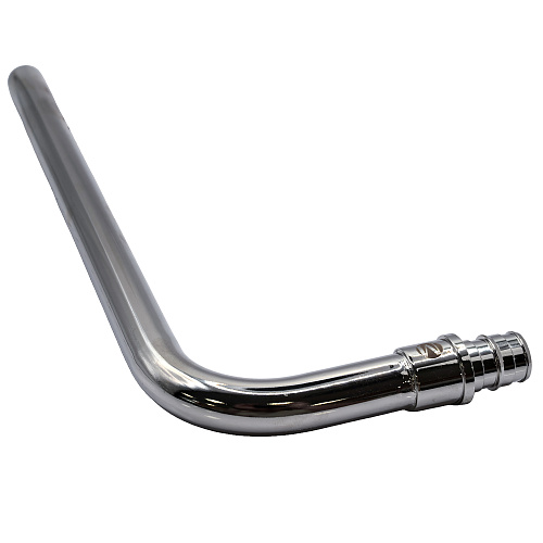 Трубка приборная Г-образная радиальная, латунь,16х250, хромированная, RTP