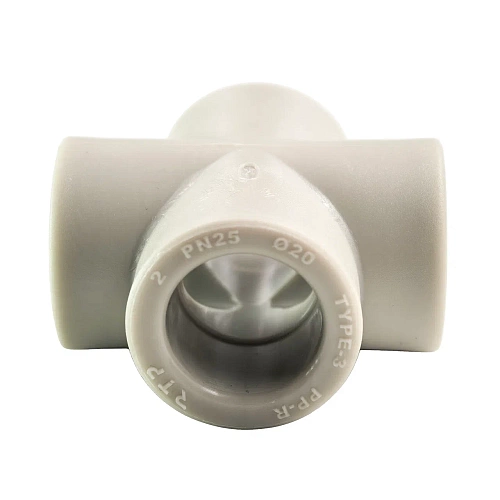 Крестовина PPR 20, PN25 серый, РТП