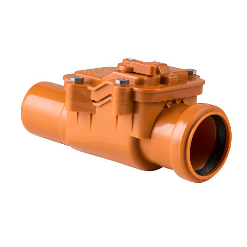 Обратный клапан НК ПП 110, рыжий,РТП