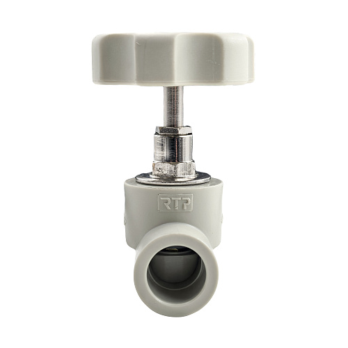 Вентиль в сборе PPR 20х90,  серый, RTP