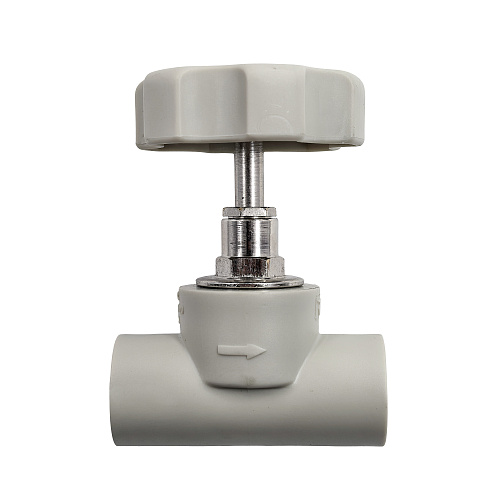 Вентиль в сборе PPR 20х90,  серый, RTP