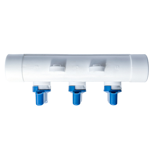 Коллектор с шаровым краном универсальный PPR 25х20/3, RTP