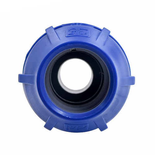 Муфта компрессионная, полипропилен наружная резьба 25х 3/4", для полиэтиленовых труб, РТП