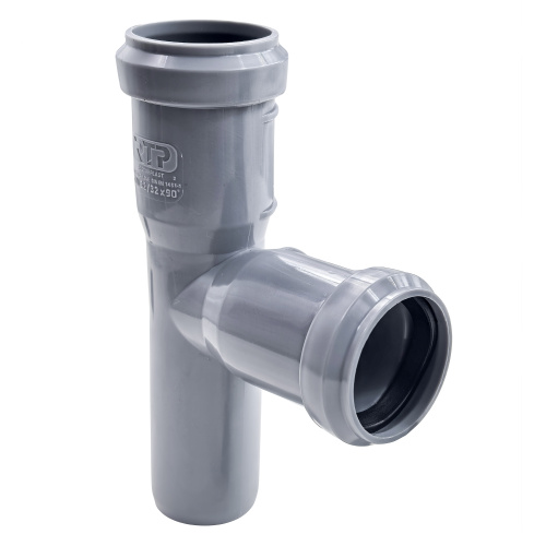 Тройник ВК ПП 32/32х87, серый,РТП