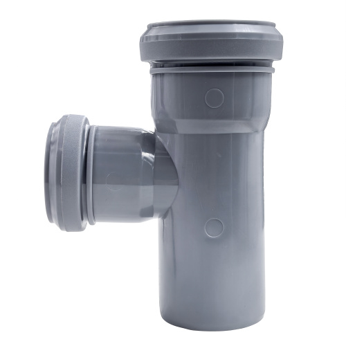 Тройник ВК ПП 50/40х87, серый,РТП