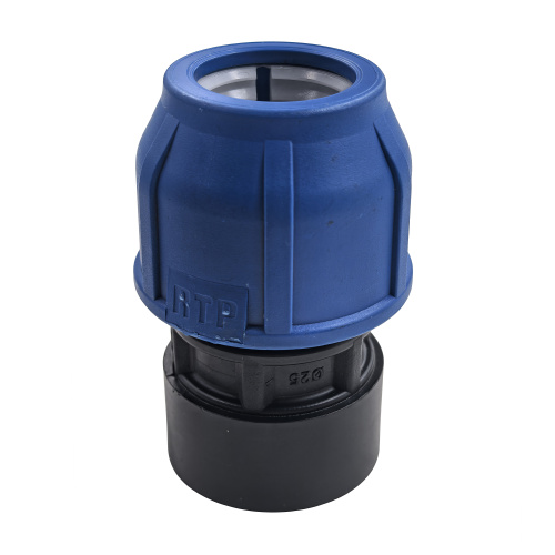 Муфта компрессионная, полипропилен внутренняя резьба 25х1", для полиэтиленовых труб, РТП