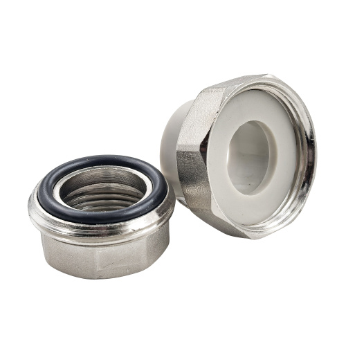 Муфта комбинированная разъемная (Американка) PPR внутренняя резьба 25х1, серый, RTP